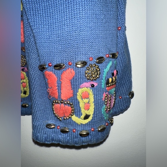 Michael Simon New York Egyptian themed sweater - Picture 5 of 5